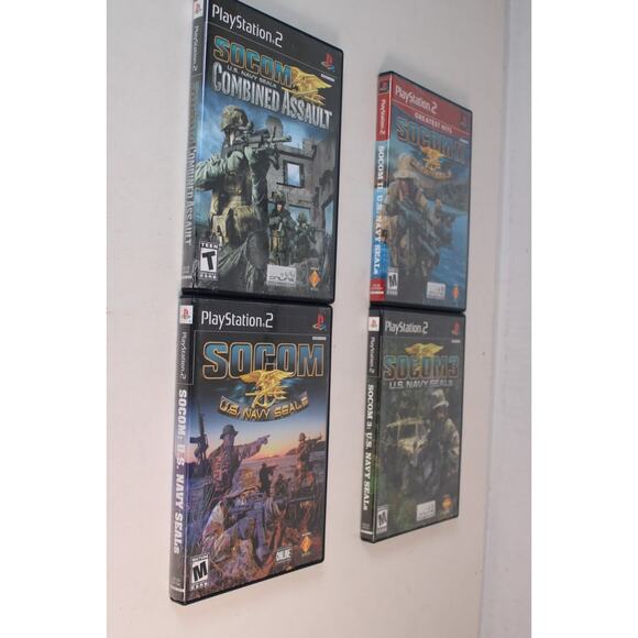 Sony Other - SOCOM: U.S. Navy SEALs 1 , 2 ,& 3, Combined Assault (Sony PlayStation 2 PS2)